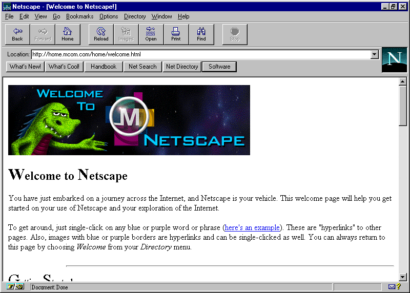 Netscape Navigator | UNIQINO